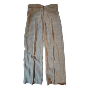 Yumi Mazao Houndstooth Poly/Rayon France Women Pants - 12